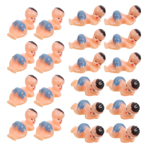 250Pcs Lovely Mini Plastic Babies Small Dolls for Parties 2