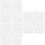 150Pcs Practical Transparent Rabbit Cage Bottom Film for Pet Waste 9