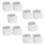 20Pcs White PVC Blinds Replacement Slats for Vertical Blind Repair 3