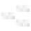 12Pcs Durable Transparent Acrylic Sewing and Quilting Templates 4