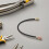 18Inch Black Threaded Front Brake Line Flexible Plastic Car Hose 4