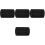 4Pcs Universal Silicone Toaster Lid Covers Black for Bread Maker Use 4