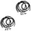 2Sets Easy Install Black Rubber Windshield Washer Hose Replacement Kit 5