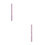 2Pcs Practical Cosmetic Brush Pink Double-Headed Lip and Eye Brush 8