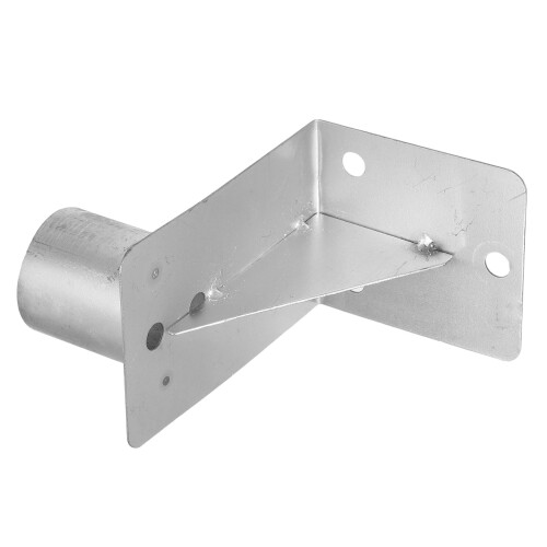 4Pcs Stable Silver Mirror Brackets for Traffic and Driveway Wall Mount 1