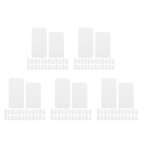 900Pcs Flexible White Insect Mounting Boards for 2