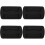 4Pcs Universal Silicone Toaster Lid Covers Black for Bread Maker Use 6