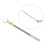 4Pcs Extendable Closet Rod Stainless Steel Adjustable Secure Lock Grey 10