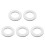 250Pcs White Wax Machine Collars Universal Round Disposable Wax Papers 3