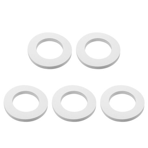 250Pcs White Wax Machine Collars Universal Round Disposable Wax Papers 2
