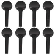 32Pcs Black Wooden Violin Tuning Pegs for Home Use Precision Upgrade