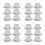 24Pcs Plastic Slide Screw Protectors Easy-Install Grey Safety Nut Caps 5
