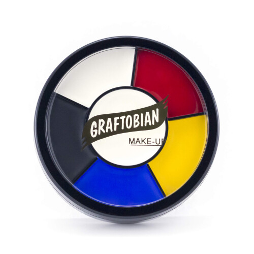Graftobian Professional Makeup Clown Wheel, 1 Ounce