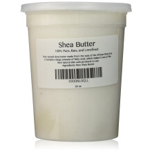 100% reines unraffiniertes rohes SHEABUTTER - aus der Nuss des afrikanischen Ghana-Sheabaums (28 oz)