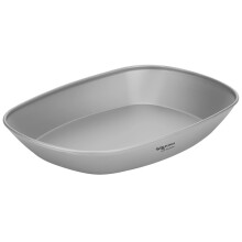 Ultra-Leichtes Titanium Camping-Teller 950 ml, 250x165 mm, Mehrfarben