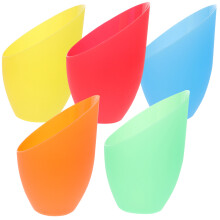 5er-Pack einzigartige, hufeisenf?rmige Lampenschirme, bunte Kunststoff-Ersatzlampenschirme, ideales Einzugsgeschenk