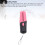 80mm/sec Rosa tragbare USB-Elektroschredder – Home & Büro Essentials 7