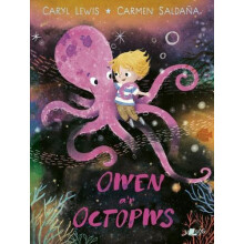 Owen ar Octopws by Caryl Lewis Hardcover Book