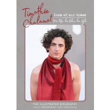 Timothee Chalamet Icon of Our Times by Carolyn McHugh Hardcover Book