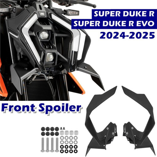 Front Spoiler Motorcycle Aerodynamic Winglet for  1390 SUPER  R EVO 2024 2025 1