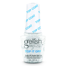 Gelish Mini Top It Off Sealer Gel Top Coat Smalto Gel LED