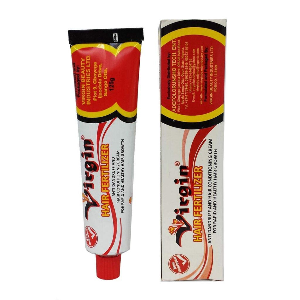 Efast Virgin Hair Fertilizer Creme For Rapid Hair Growth 125G New 2 Packs