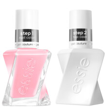 essie gel couture long-lasting mani kit, vegan, pink, top coat, Inside Scoop Kit, 1 kit