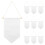 Beige Canvas Banner Met Frame Voor Sieraden 9