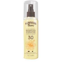 Hawaiian Tropic Weightless Hydration Dry Oil Sunscreen Mist SPF 30, 5oz | Sunscreen Oil, Dry Oil Sunscreen Spray, Hawaiian Tropic Sunscreen SPF 30, Ox