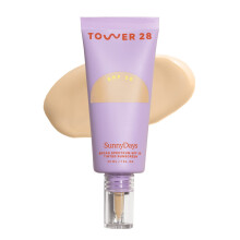 Tower 28 Beauty SunnyDays SPF 30 Tinted Mineral Sunscreen - For Sensitive Skin - 2-in-1 Facial Broad Spectrum UVA/UVB Protection + Foundation - Shade