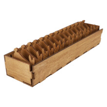 Rabbit Faden-Spulen-Organizer, 90.00g Massivholz