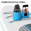 Stand-Up-Paddleboard Becherhalter Blau PP Langlebigkeit 4