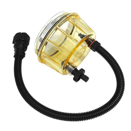 Filter Bowl Water Separator 11110737 Fuel Filter Seperator Cup with Filter Sensor for 11110683 Filter Element 1