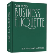 Emily Posts Business Etiquette by Daniel Post Senning Hardcover Book