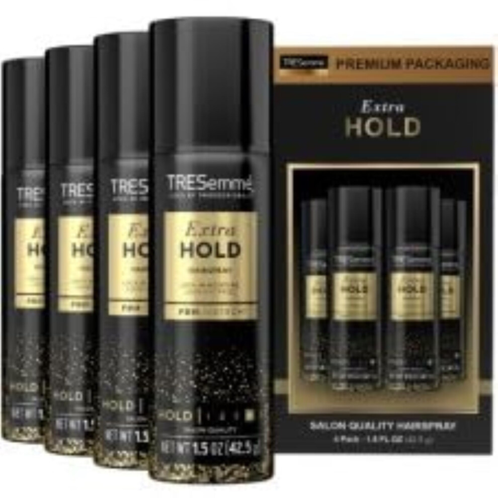 Photos - Hair Styling Product TRESemmÃ© Tres Two Spray Hairspray, Extra-Firm Control, Strong Hold with Touchable Feel, Humidity Resistant, All Day Frizz C