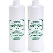 Cosco grüner Seife 2 X 8 Unzen Pure Green Soap Tattoo Medizinbedarf 8oz Flasche