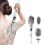 Electric Body Brush with Replaceable Heads - Rechargeable, Waterproof, 2-Speed Adjustable Back Scrubber for Shower 2