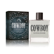 Tru Western Cowboy Gunslinger Colonia para Hombre, 3.4 fl oz (100 ml) - Cálido, Fresco, Audaz