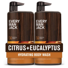Every Man Jack Pflegende Citrus + Eukalyptus Duschgel für Männer - Für alle Hauttypen