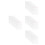 4Pcs Transparent Pe Bubble Pouches Double Layer Self-Seal for Packing 6
