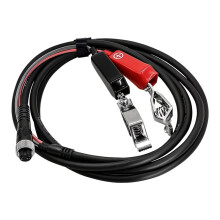 2.5meter Power Cord Power Cable Battery Connecting Double Connectors for for Fishing Reels
