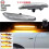 63137253326 2 Pin Interface Sequential Flashing LED Side  for  1/3/5 Series X1 E84 X3 E83 Crystal 7
