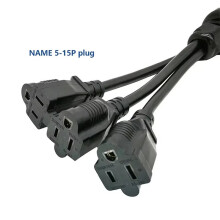 EV Station Charging Adapter, J1772 to NEMA 5-15/5-20 Plug for E-Bike/Scooter/One Wheel 100V-220V