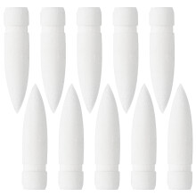 50Stk Weiße Nylon Marker Kompatibel Für Acryl Stifte