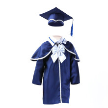 2Stk Robe Navyblau Elegant Für Schulabschluss Und Cosplay
