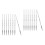 16Stk Nail Art Liner Maniküre Kunststoff 6