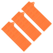 6Stk Orange Cutter Schutzcover Kunststoff Für Jagd Haushalt Camping