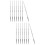 16Stk Nail Art Liner Maniküre Kunststoff 8