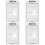 4Stk Board Weißem PVC Für Handball Training 5