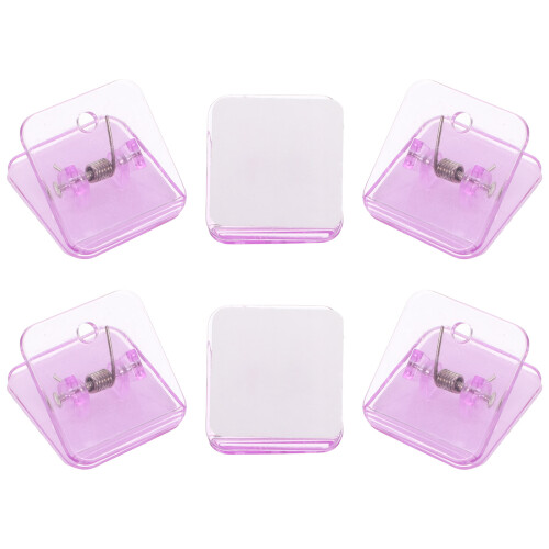 30Stk Violette ABS Lichttragplatte Für Wand Deckenleuchte 1